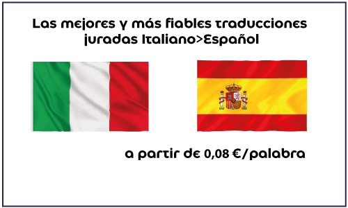 traducciones italiano español