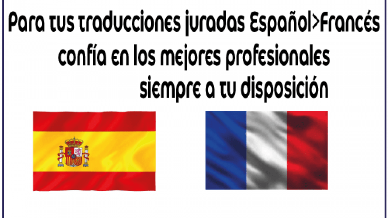 traducciones juradas español frances