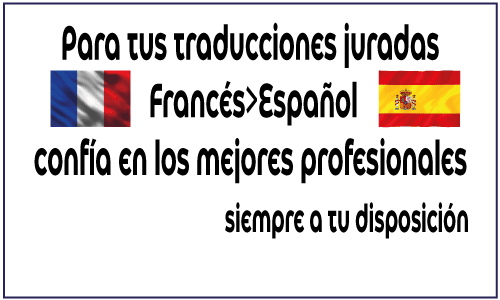 TRADUCCIONES FRANCES ESPAÑOL